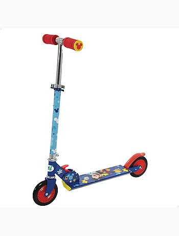 Mickey patinete plegable 2 ruedas 65x30x75-82 cm máx. 50 kg con freno