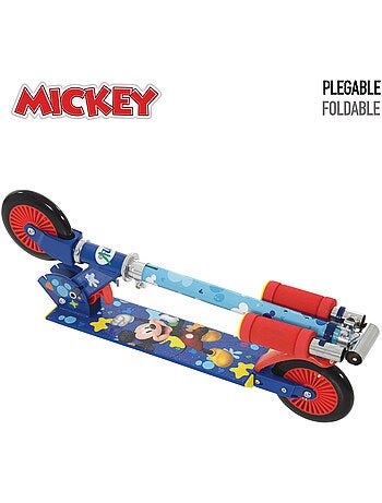 Mickey patinete plegable 2 ruedas 65x30x75-82 cm máx. 50 kg con freno