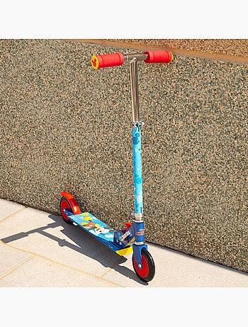 Mickey patinete plegable 2 ruedas 65x30x75-82 cm máx. 50 kg con freno