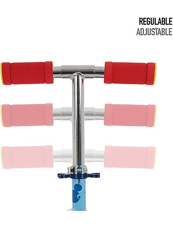 Mickey patinete plegable 2 ruedas 65x30x75-82 cm máx. 50 kg con freno