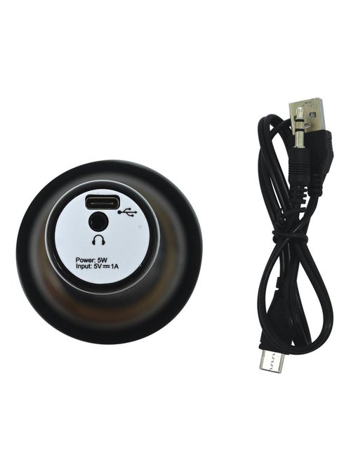 Micr?fono de karaoke Bluetooth/inal?mbrico con efectos de luz y sonido - Kiabi