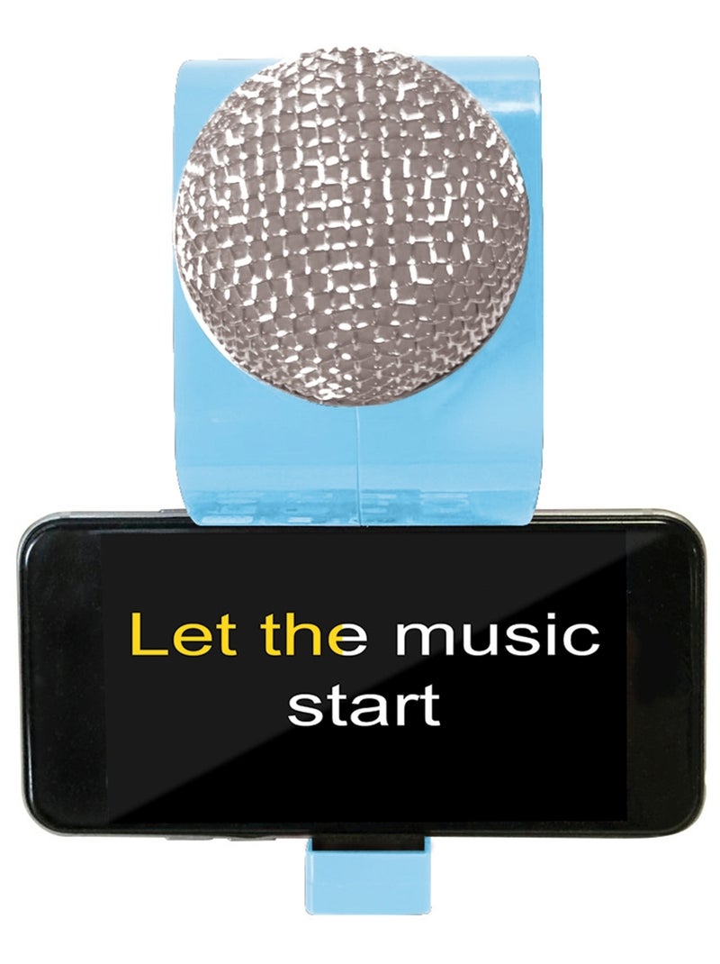 Micr?fono de karaoke inal?mbrico Frozen con altavoz Bluetooth? incorporado Azul - Kiabi