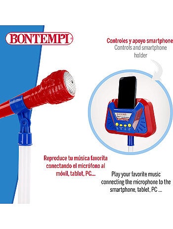 Micrófono de escenario inalámbrico bontempi
