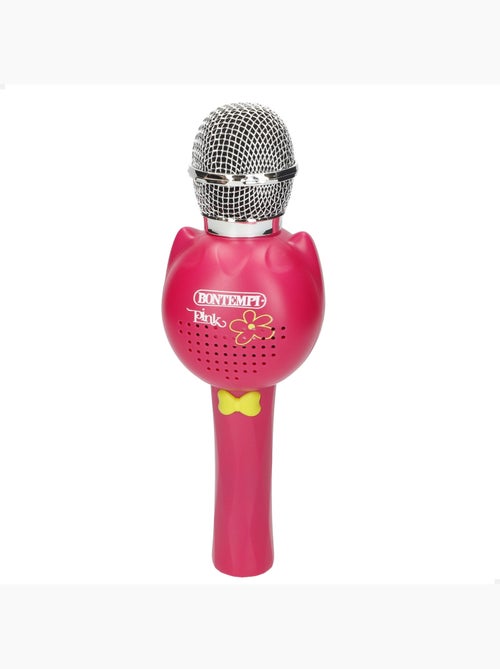 Micrófono infantil inalámbrico rosa c/altavoz bontempi - Kiabi