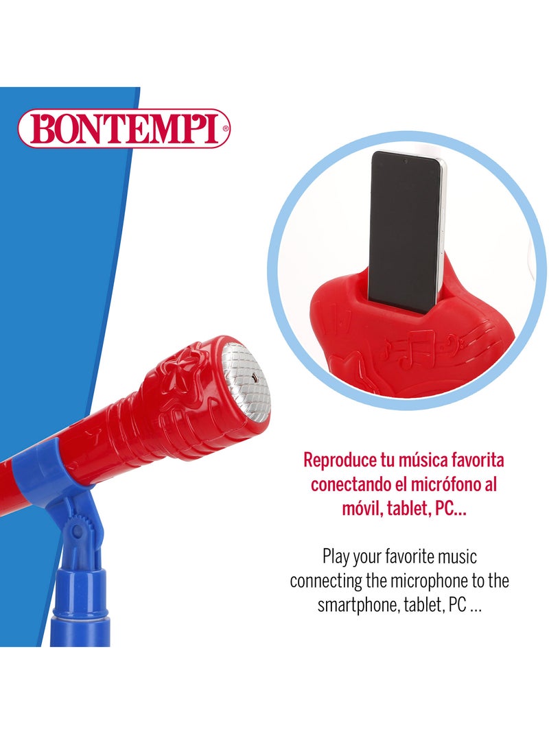 Micrófono juguete infantil inalámbrico con melodías y luces bontempi N/D - Kiabi
