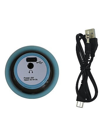 Micrófono karaoke bluetooth/inalámbrico stitch con sonido y luz