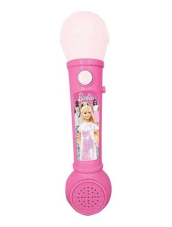 Micrófono luminoso barbie