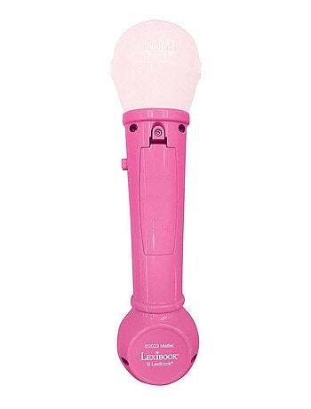 Micrófono luminoso barbie