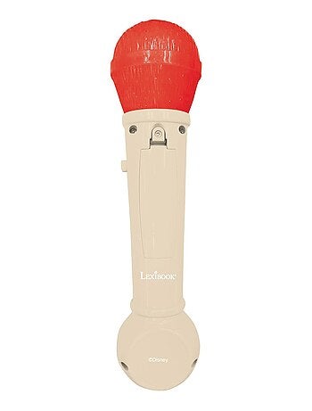 Micrófono luminoso con melodías y efectos sonoros