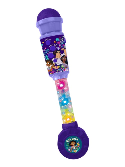 Micrófono luminoso Encanto Trendy con altavoz (entrada auxiliar), melodías y efectos de sonido - Kiabi