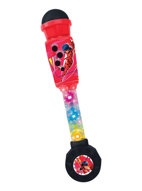 Micrófono luminoso Miraculous Trendy con altavoz (entrada auxiliar), melodías y efectos de sonido - Kiabi