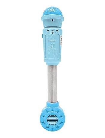 Micrófono Smurfs con tubo luminoso y altavoz