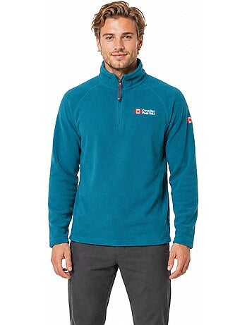 Micropolar con cuello de cremallera tugeak – canadian peak