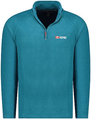 Micropolar con cuello de cremallera tugeak – canadian peak