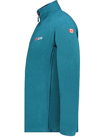 Micropolar con cuello de cremallera tugeak – canadian peak