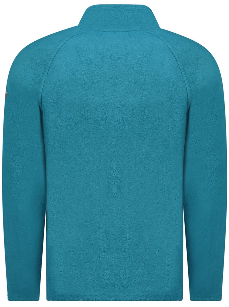 Micropolar con cuello de cremallera tugeak – canadian peak Azul petróleo - Kiabi