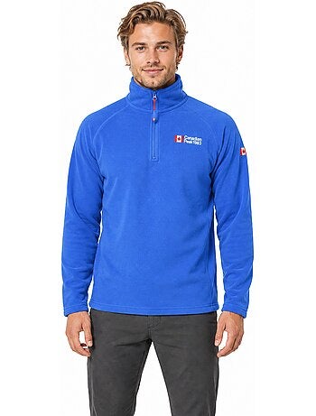 Micropolar con cuello de cremallera tugeak – canadian peak