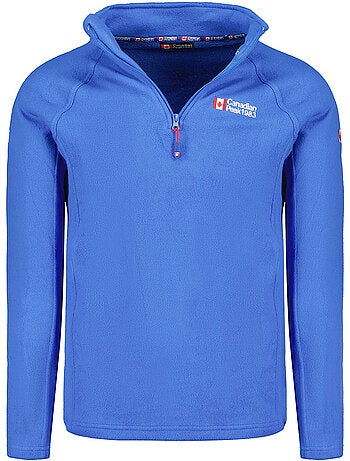 Micropolar con cuello de cremallera tugeak – canadian peak