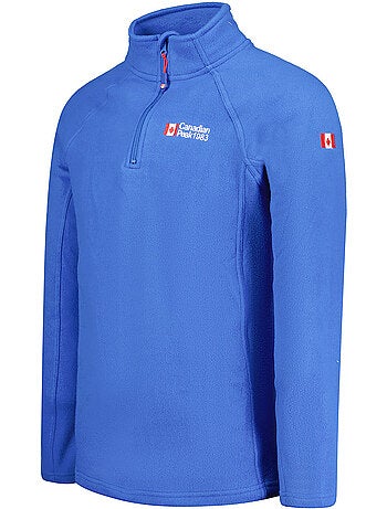 Micropolar con cuello de cremallera tugeak – canadian peak