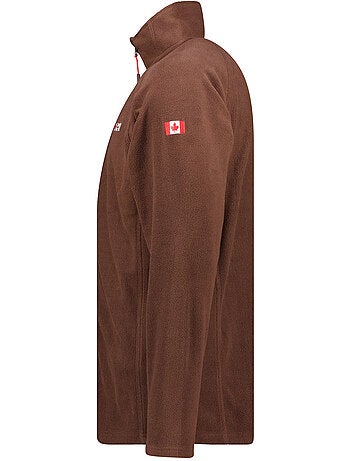 Micropolar con cuello de cremallera tugeak – canadian peak