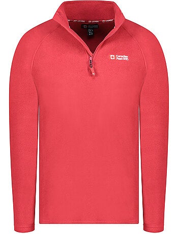 Micropolar con cuello de cremallera tugeak – canadian peak
