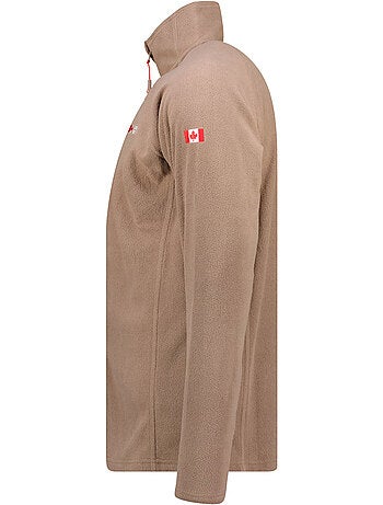 Micropolar con cuello de cremallera tugeak – canadian peak
