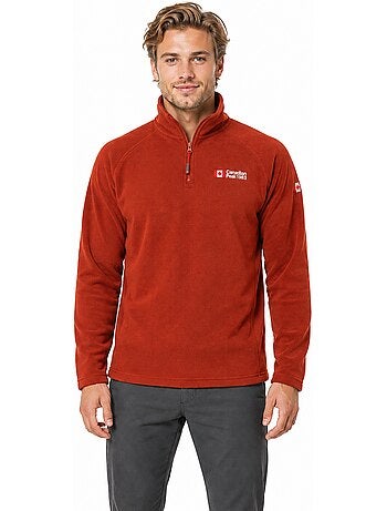 Micropolar con cuello de cremallera tugeak – canadian peak