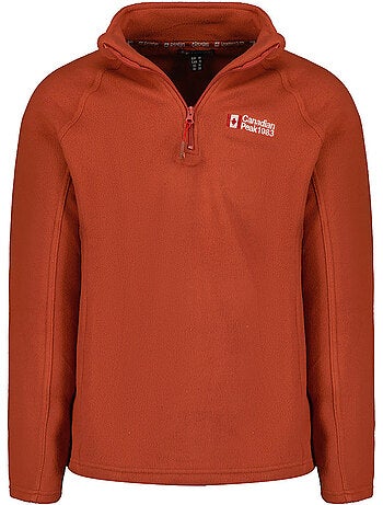 Micropolar con cuello de cremallera tugeak – canadian peak