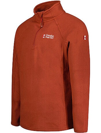 Micropolar con cuello de cremallera tugeak – canadian peak