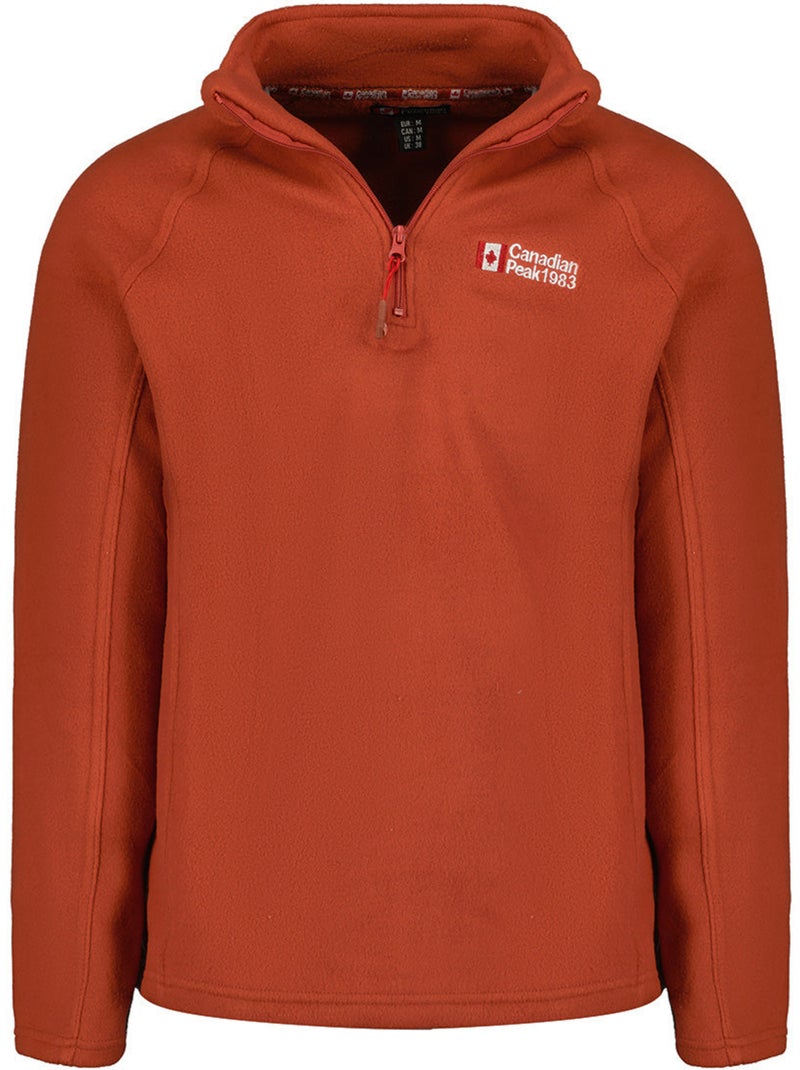 Micropolar con cuello de cremallera tugeak – canadian peak Terracota - Kiabi
