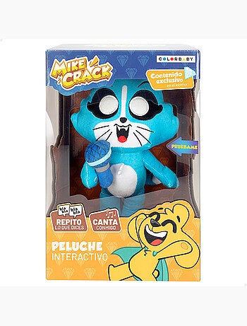 Mikecrack peluche oficial gatita akela "canto y repito lo que dices