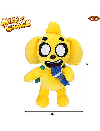 Mikecrack peluche oficial perro mike "canto y repito lo que dices