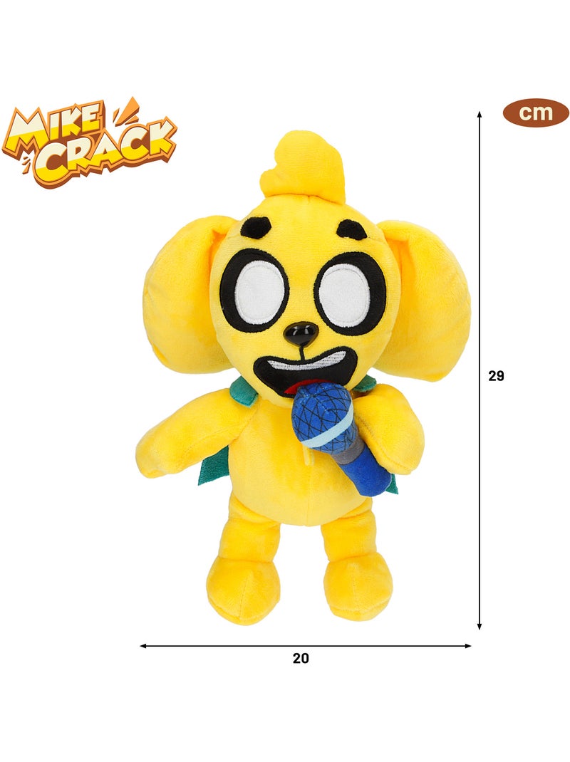Mikecrack peluche oficial perro mike "canto y repito lo que dices" Multicolor - Kiabi