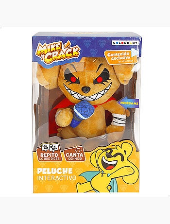 Mikecrack peluche oficial perro mike.exe "canto y repito lo que dices