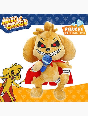 Mikecrack peluche oficial perro mike.exe "canto y repito lo que dices