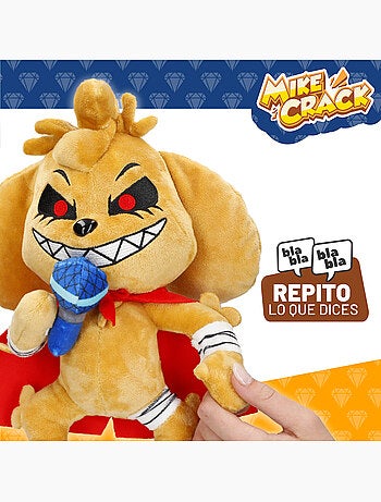 Mikecrack peluche oficial perro mike.exe "canto y repito lo que dices