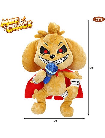 Mikecrack peluche oficial perro mike.exe "canto y repito lo que dices