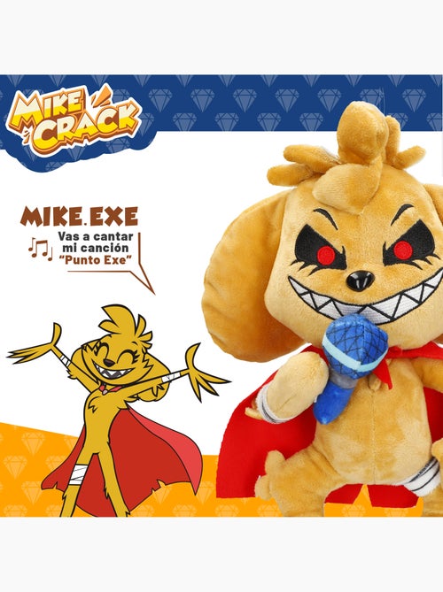 Mikecrack peluche oficial perro mike.exe "canto y repito lo que dices" - Kiabi