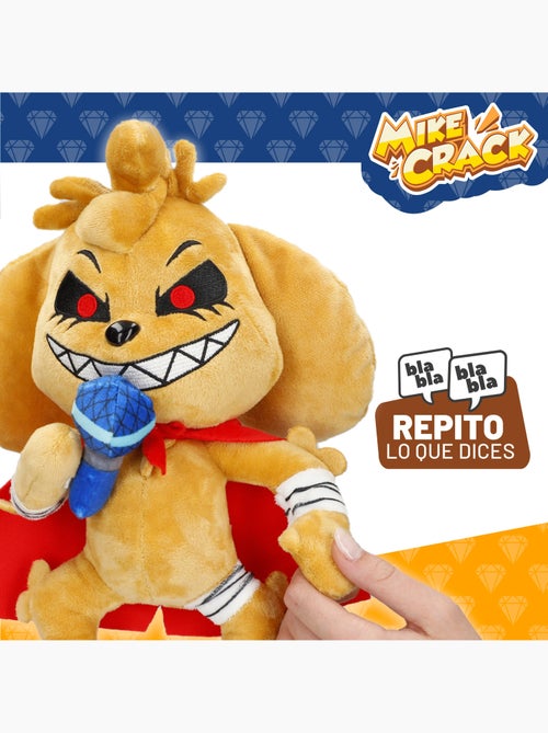 Mikecrack peluche oficial perro mike.exe "canto y repito lo que dices" - Kiabi