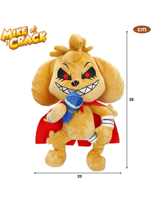 Mikecrack peluche oficial perro mike.exe "canto y repito lo que dices" - Kiabi