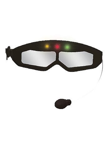 Milagrosa Guitarrara electrónica luminosa con micrófono en forma de gafas