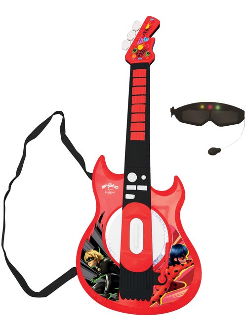 Milagrosa Guitarrara electrónica luminosa con micrófono en forma de gafas - Kiabi