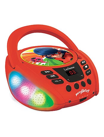 Milagroso reproductor de CD Bluetooth con luces