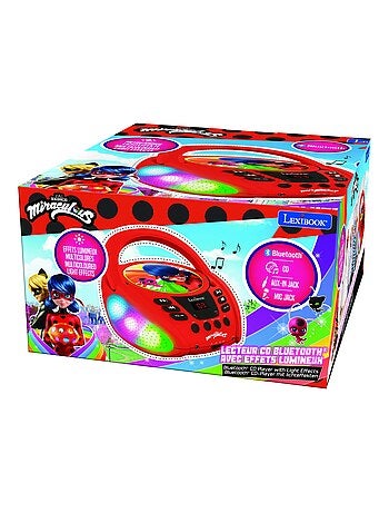 Milagroso reproductor de CD Bluetooth con luces