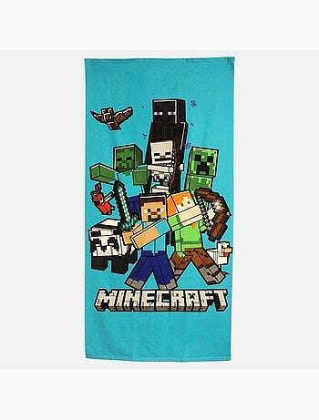 Minecraft - Toalla de playa niño