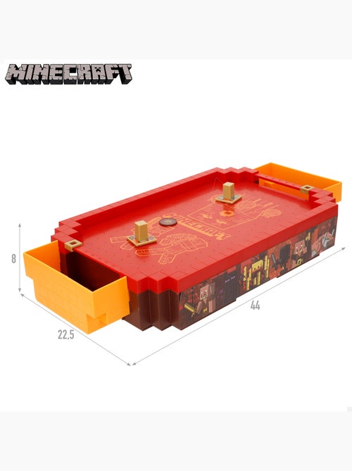 Minecraft air hockey de mesa nether 44x22,5x8 cm - Kiabi