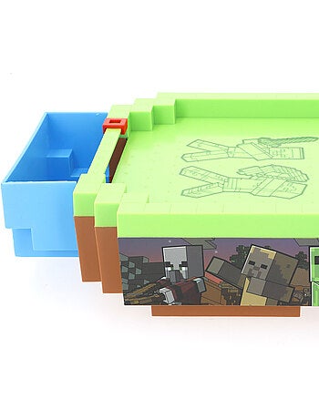 Minecraft air hockey de mesa overworld 44x22,5x8 cm