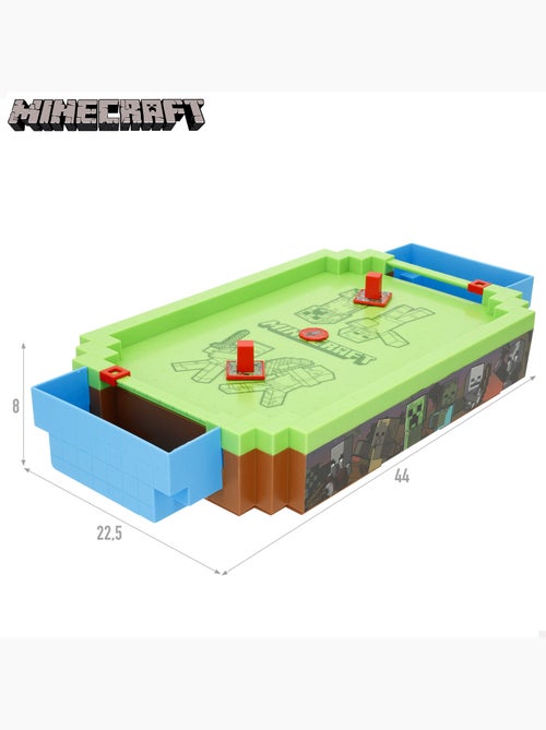 Minecraft air hockey de mesa overworld 44x22,5x8 cm - Kiabi