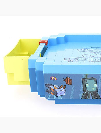 Minecraft air hockey de mesa underwater 44x22,5x8 cm