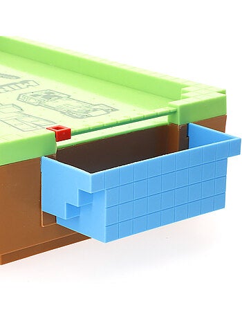 Minecraft mini air hockey de mesa overworld 36x19x7,5 cm